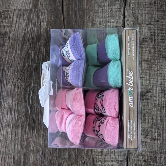 Set of 4 Socks - Girls - Picture 2 of 4